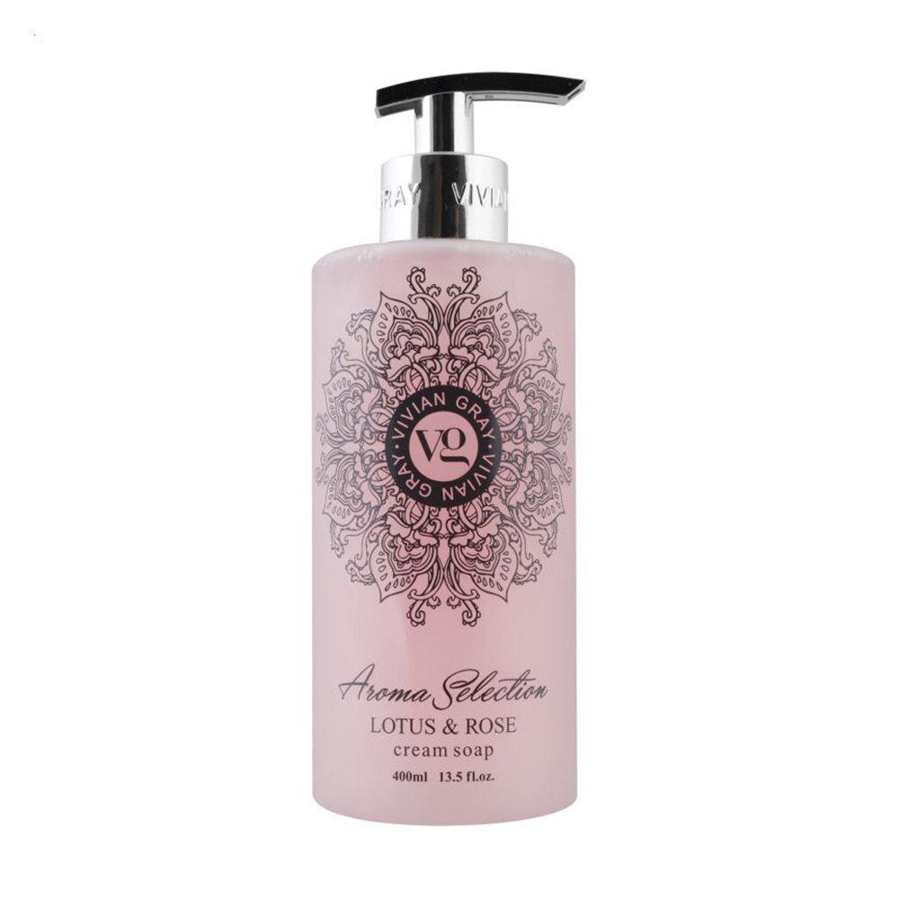 Рідке крем-мило Vivian Gray Aroma Selection Lotus &amp; Rose Cream Soap, 400 мл